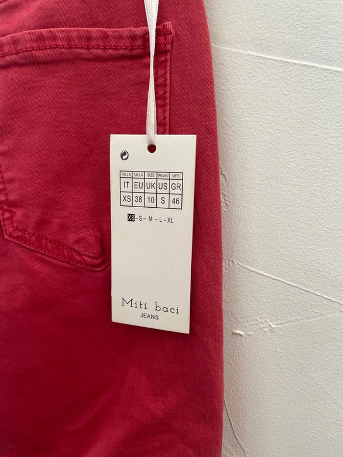 Jean skinny rouge n °577 - photo numéro 5