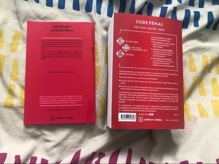 Livre code pénal 2026 - photo numéro 2