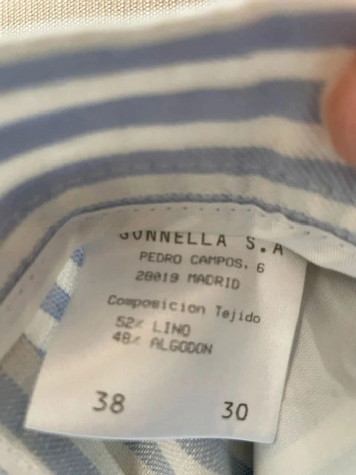 Superbe pantalon brodé et rayures - photo numéro 7