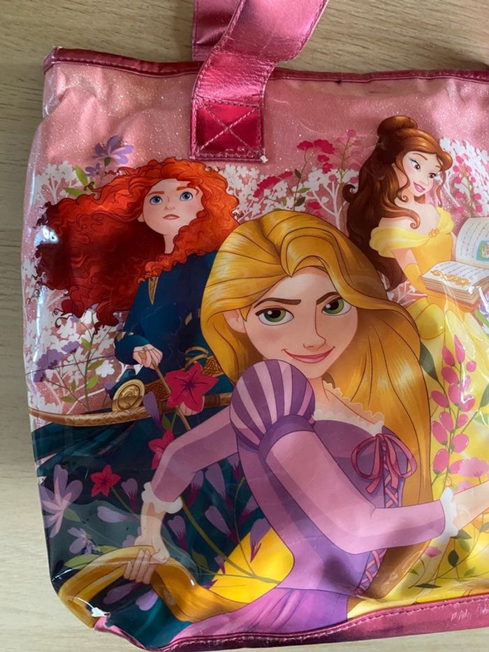 Grand sac fourre tout Disney princesses store belle raiponce merida Jasmine cendrillon plage - photo numéro 2