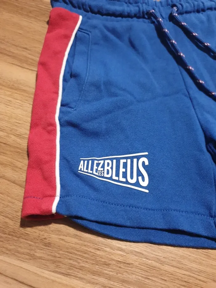 Short allez les bleus - photo numéro 2