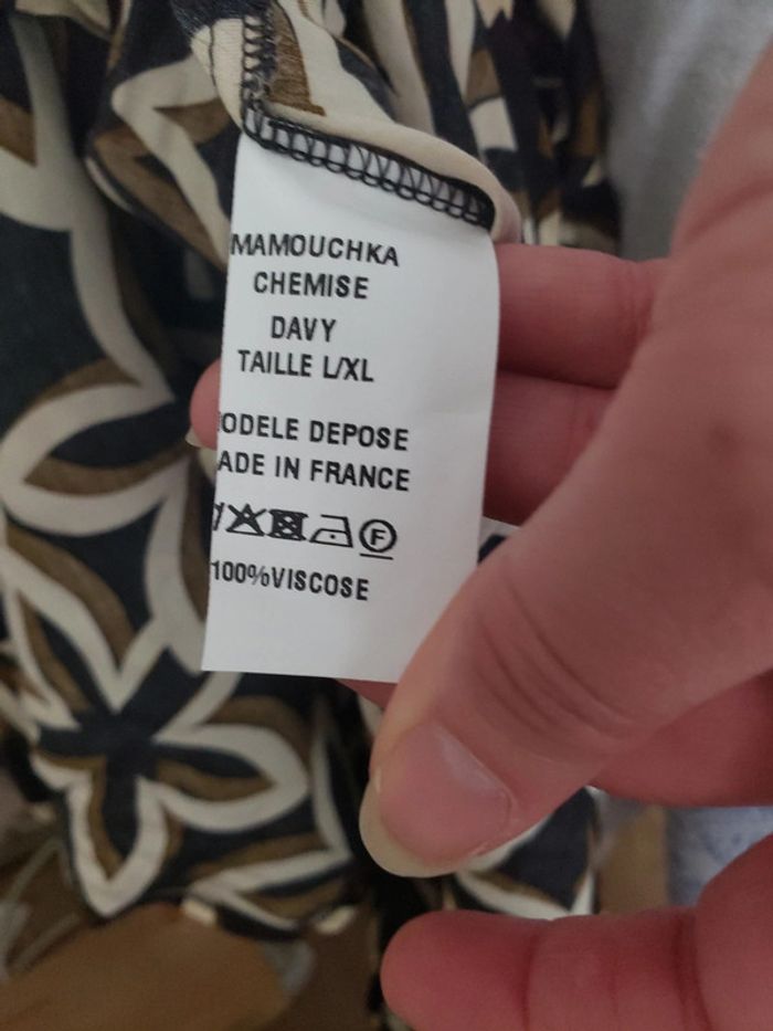 Chemise à motif mamouchka taille L/XL - photo numéro 6