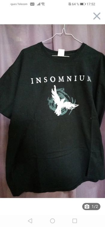 T-shirt du groupe Insomnium
