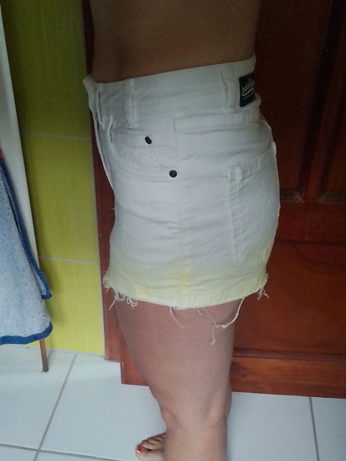 Short femme jaune et blanc Camps United - photo numéro 7