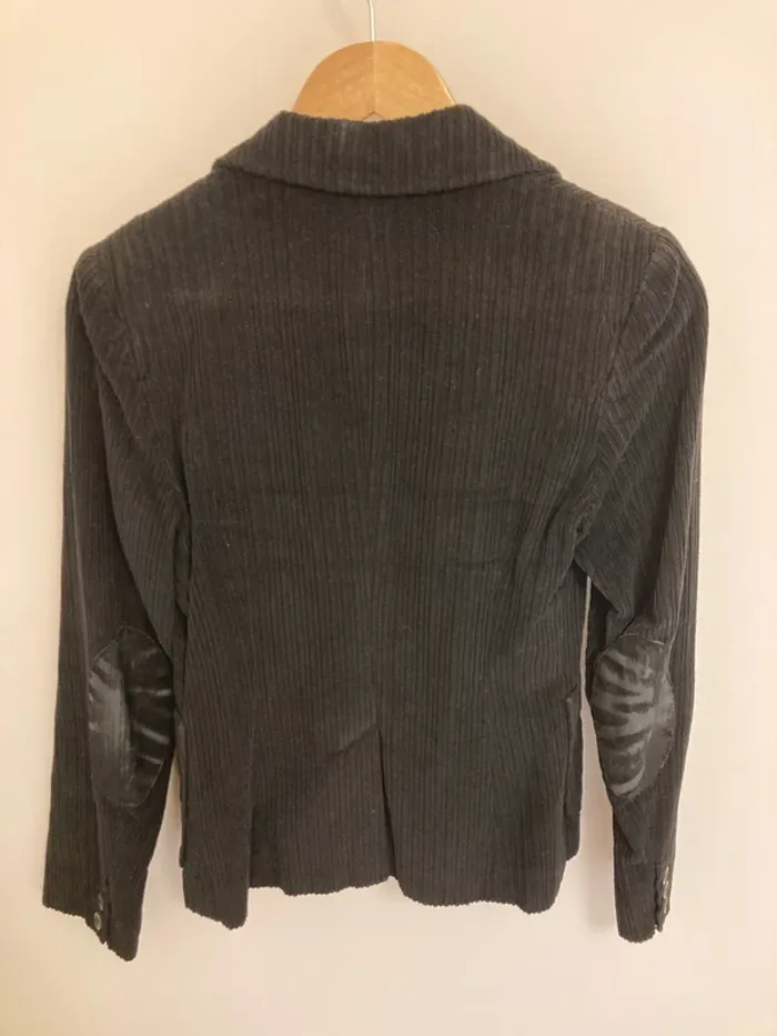 Belle veste en velours noire taille 38 Diabless - photo numéro 2