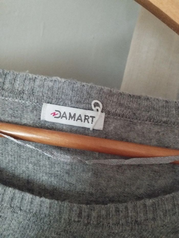 Pull gris Damart 42/44 - photo numéro 5