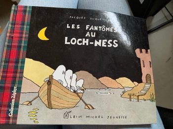 Livre pour enfants Les fantômes du Loch ness