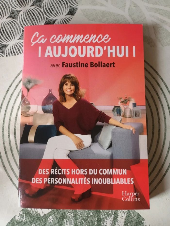 Livre " Ça Commence Aujourd'hui " avec Faustine Bollaert 🍁🍂
