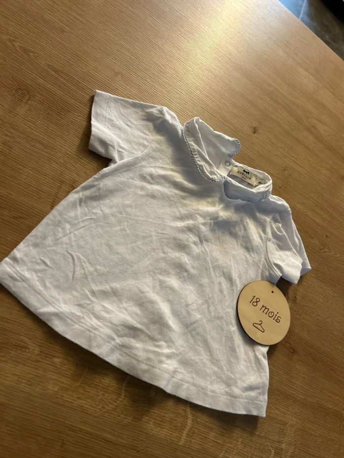 T shirt col Claudine Cyrillus