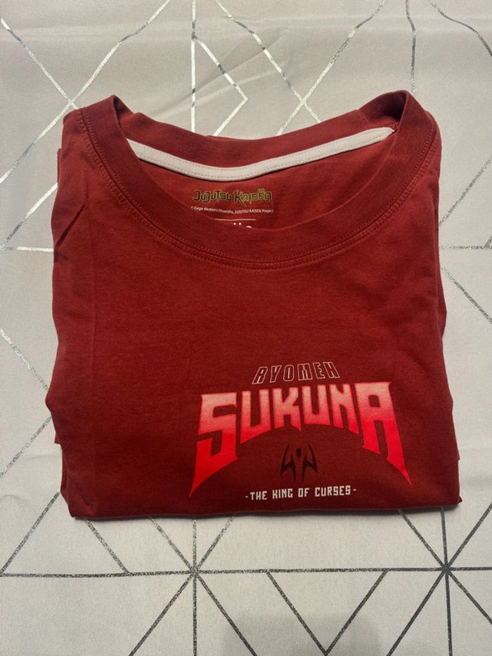 TEE shirt jujutsu kaisen ryomen sukuna collab celio