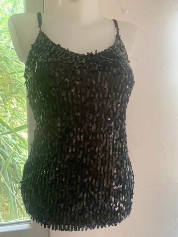 Débardeur paillette taille 36