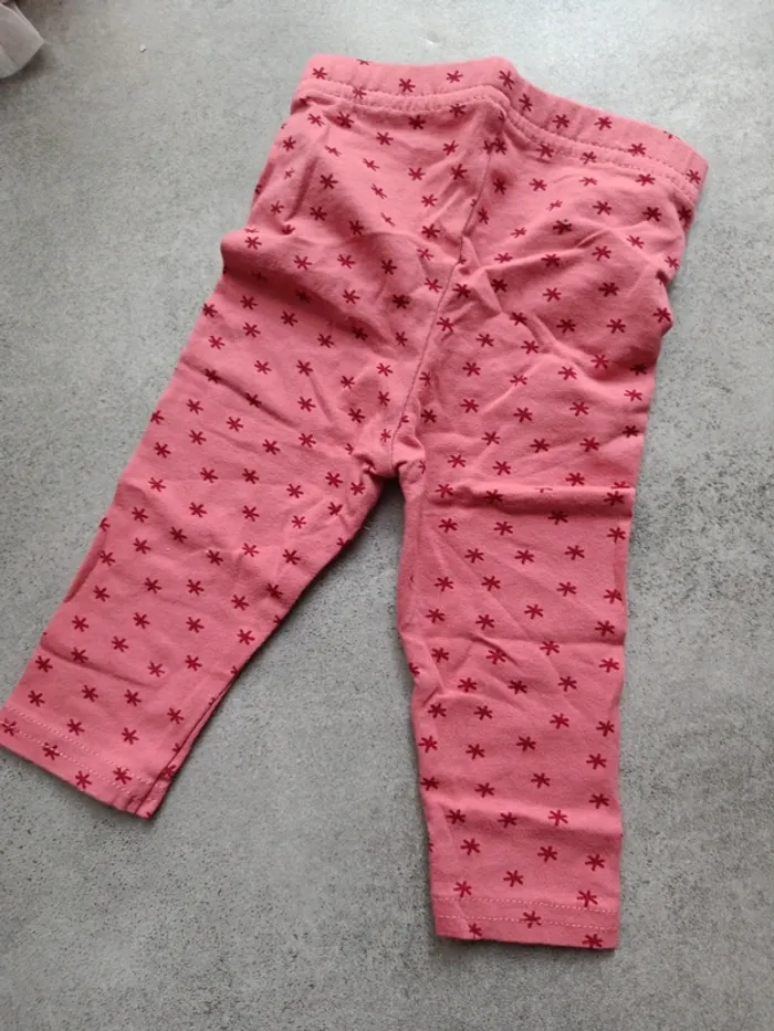 Legging rose TEX 6mois - photo numéro 3