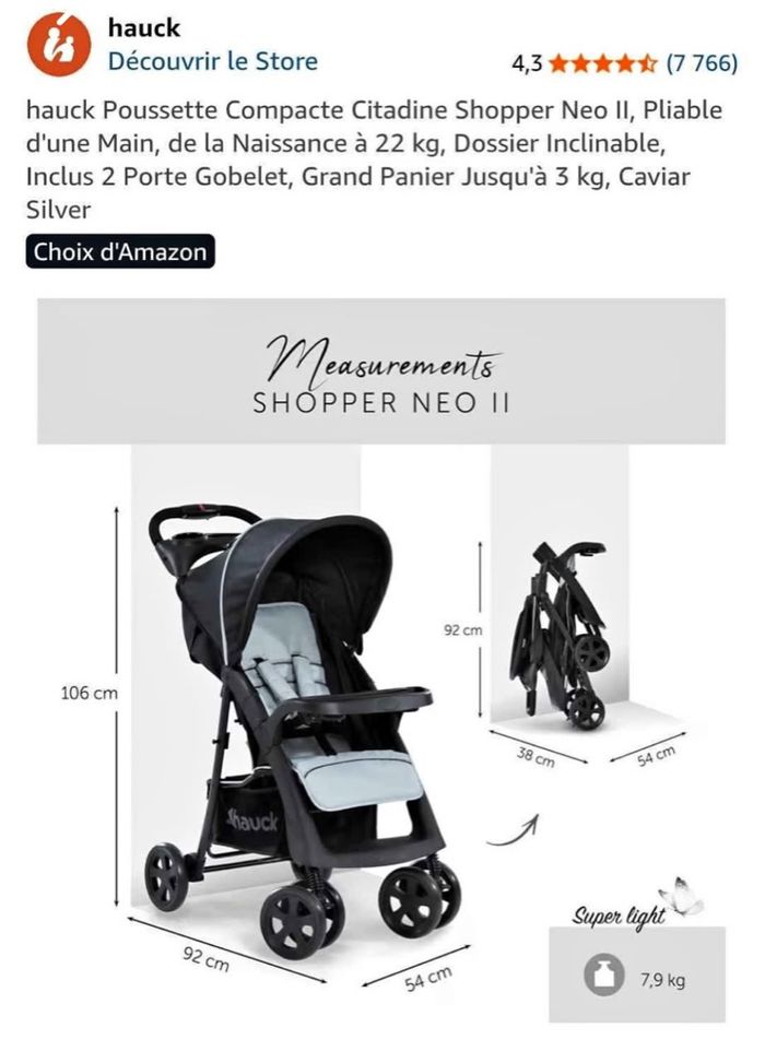 Poussette hyper pratique - photo numéro 7