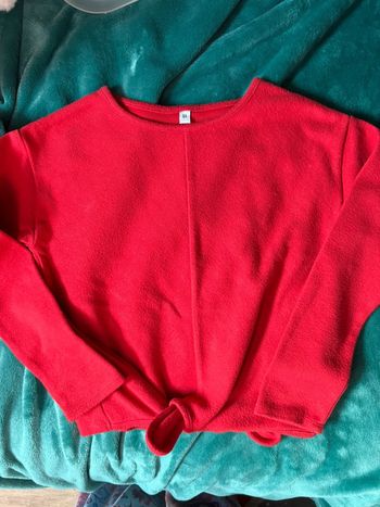 Pull rouge 8 ans