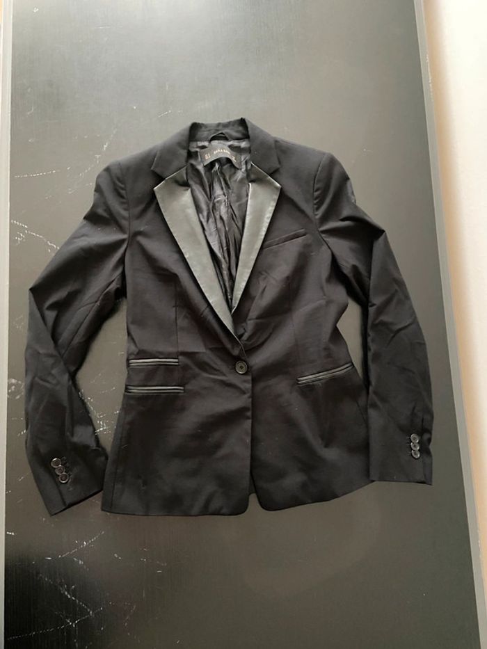 Blazer noir Zara /Taille M - photo numéro 3