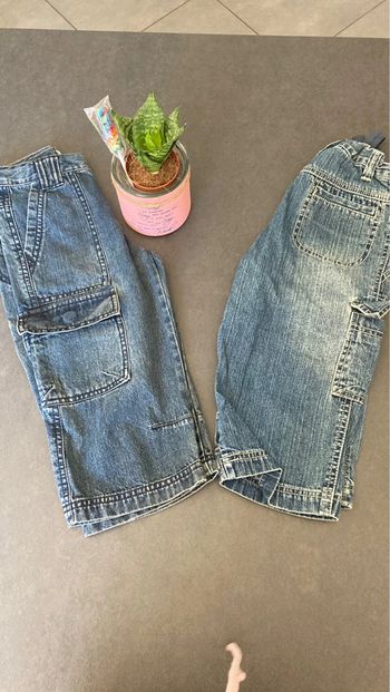 Lot ensemble vêtement jean bermudas garçon 5 ans neuf