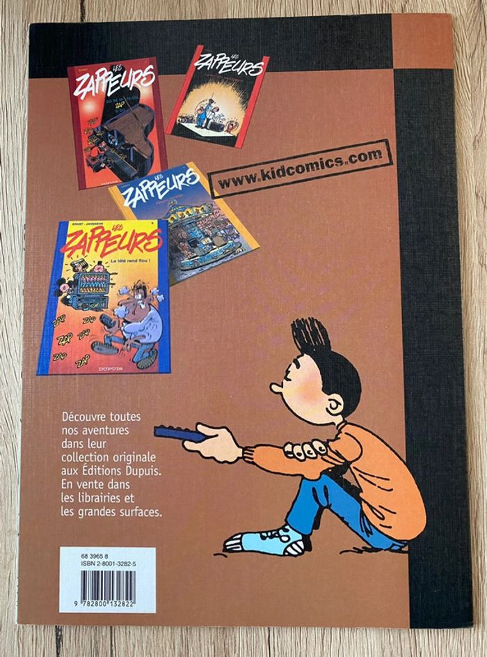 BD Les zappeurs - photo numéro 2
