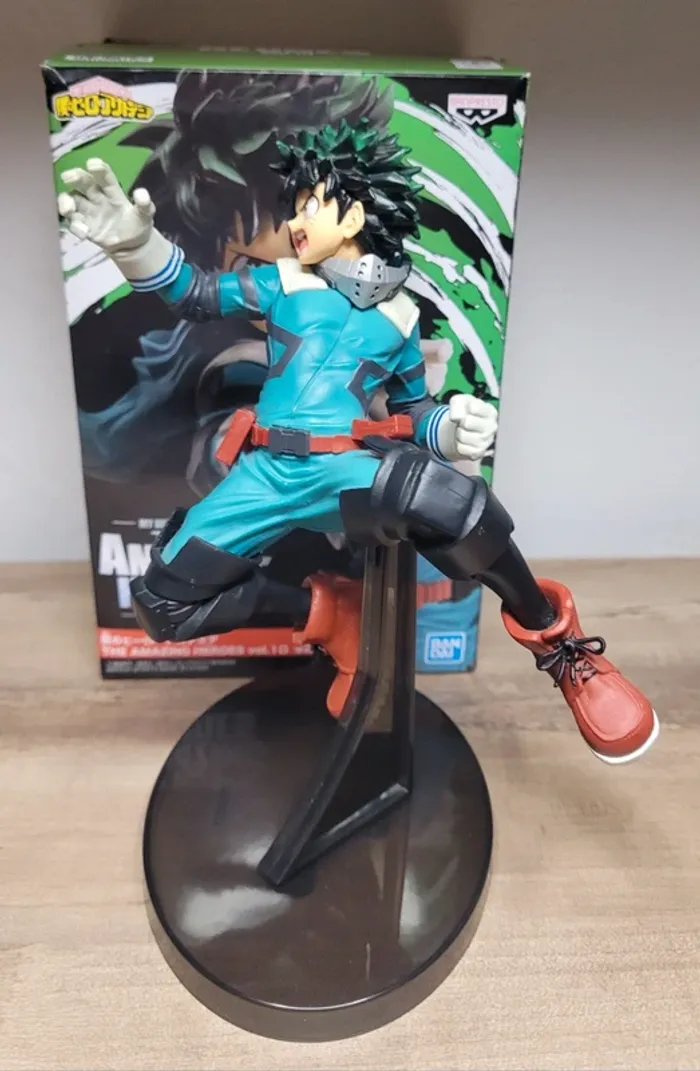 Figurine Deku Izuku Midoriya The Amazing Heroes Vol.10 Banpresto - photo numéro 8