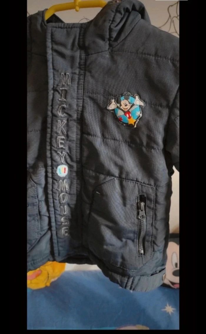Manteau hiver Mickey 18 mois - photo numéro 3