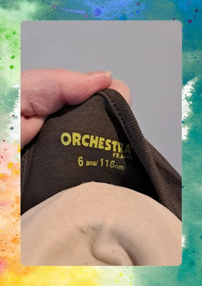 T shirt 6 ans orchestra - photo numéro 5