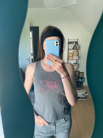débardeur gris 14 ans