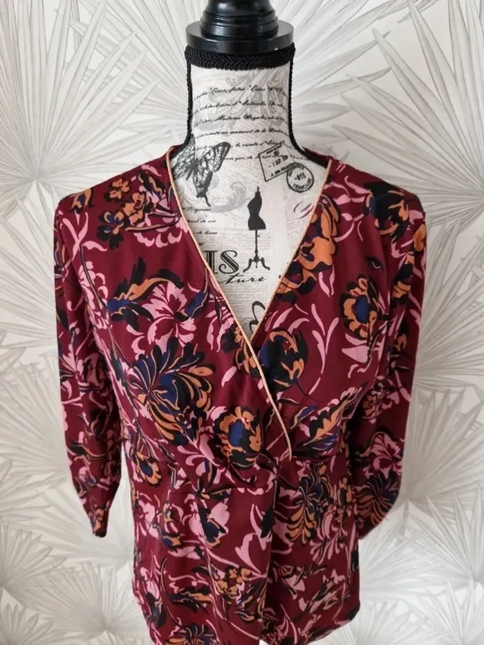 Jolie blouse originale taille 40 - photo numéro 5