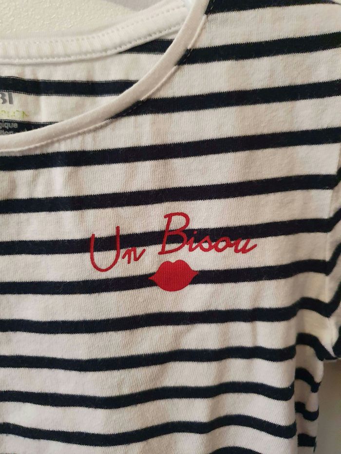 Tee shirt rayé - photo numéro 2