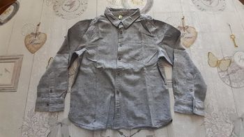 Chemise grise manches longues