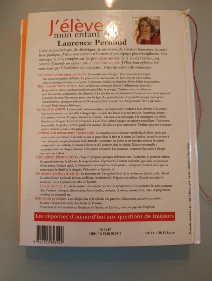 Livre j'élève mon enfance - photo numéro 2