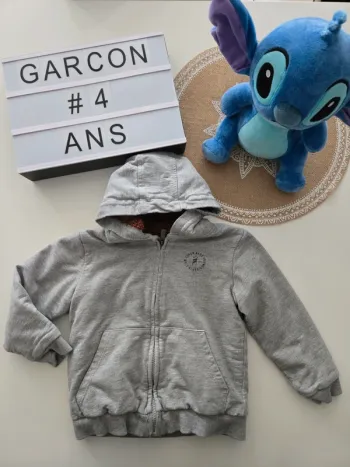 Gilet molletonné vertbaudet 4ans