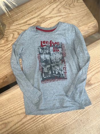 T-shirt levis taille 6 ans garçon manches longues