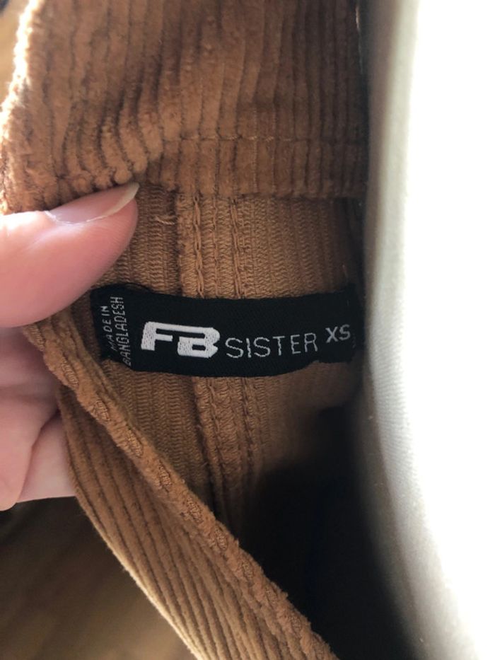Robe côtelée caramel taille xs - photo numéro 5