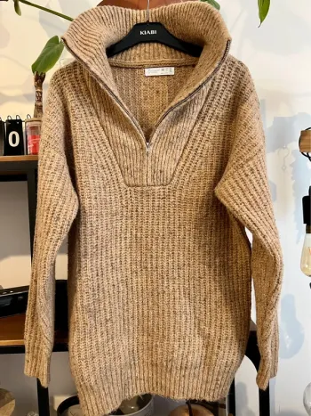 Pull col cheminée