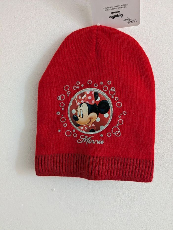 1 (ou 2) bonnet rouge Minnie - photo numéro 2