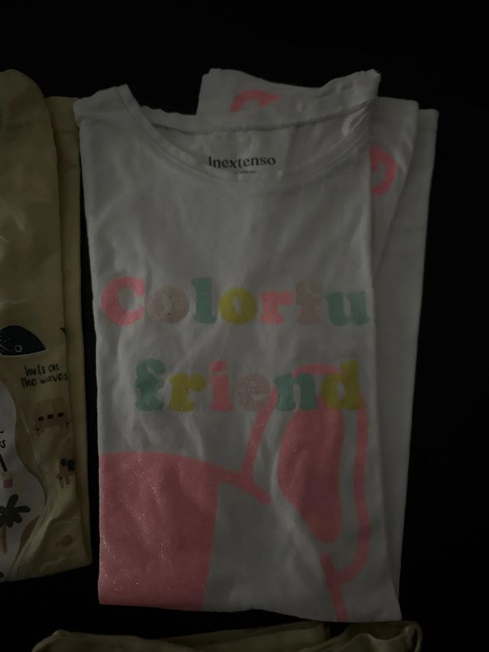 Lot tee-shirts fille 12 ans - photo numéro 4