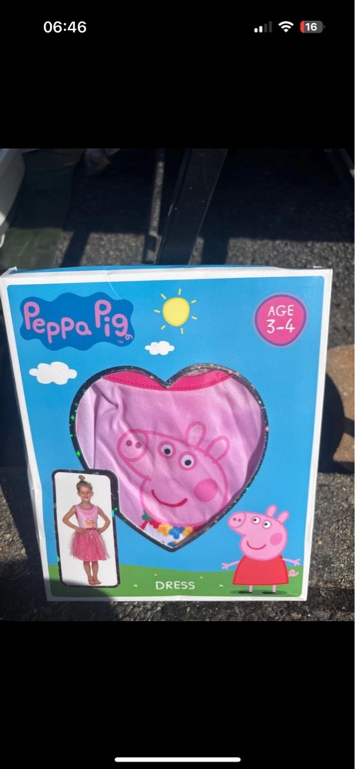 Robe Peppa Pig Neuve