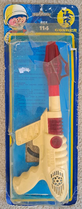 🔫 Ancien pistolet de l'espace - Gonher Spain