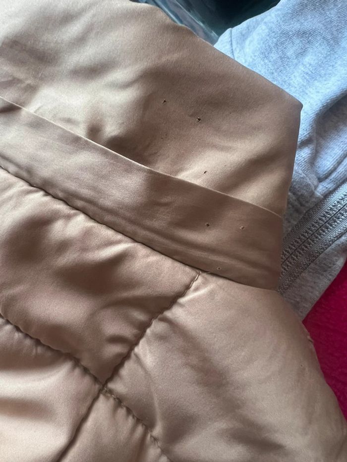 Veste matelassé sans manches femme beige taille 42 - photo numéro 4