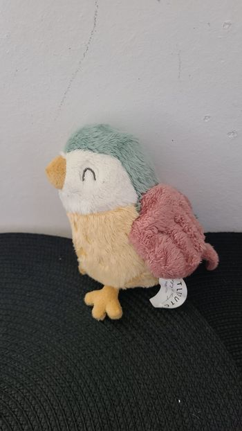 PETIT OISEAU NÉERLANDAIS MOINEAU ABBY DU COL FLEURS ET PAPILLONS