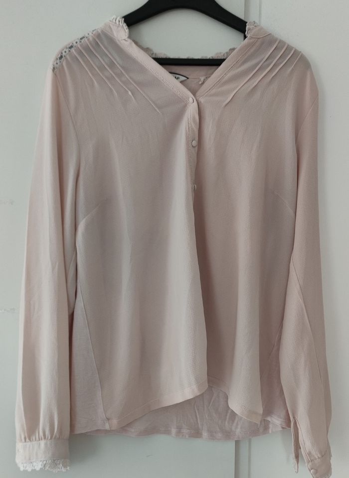 Blouse femme Naf Naf – Taille L – Rose – Très bon état - photo numéro 5