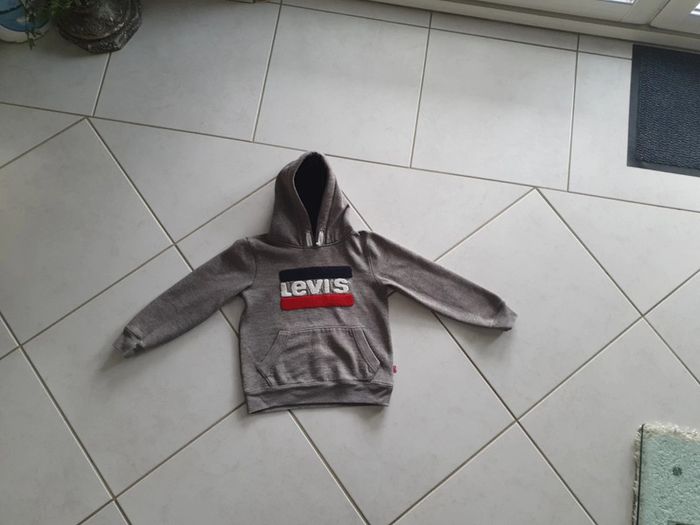 Sweat à capuche garçon Levis 10 ans v7 - photo numéro 2