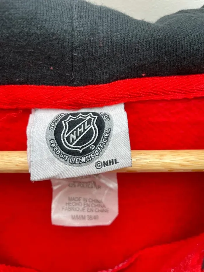 NHL hoodie Chicago Blackhawks Mens M - photo numéro 3