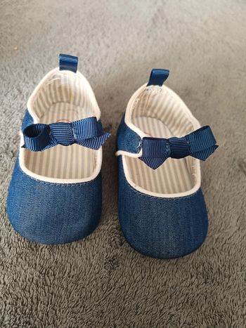 Ballerines bleue