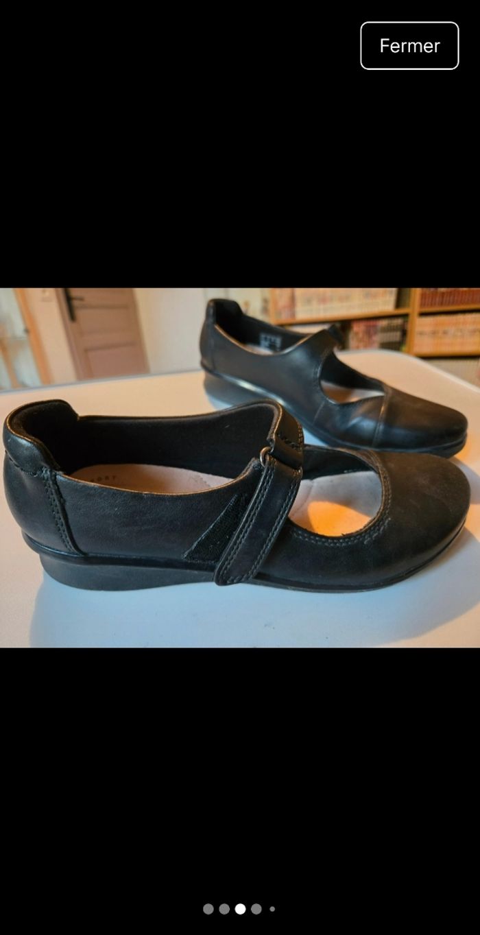 Ballerines babies de marque Clarks - photo numéro 3