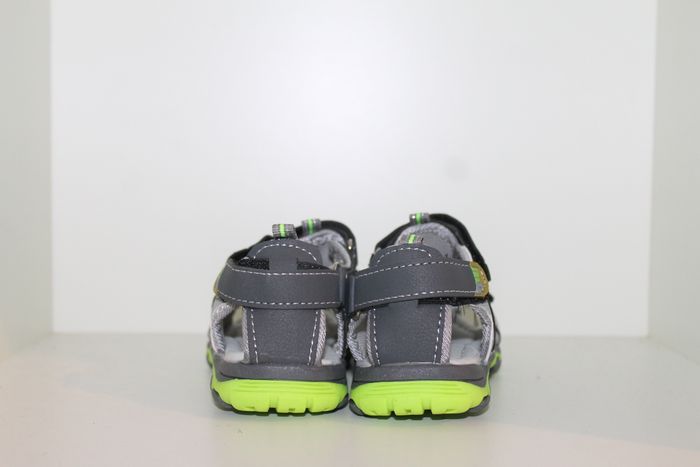 belle sandales nus pieds grise et verte 29 - photo numéro 4
