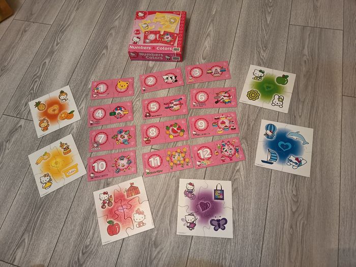 Lot puzzles Hello Kitty