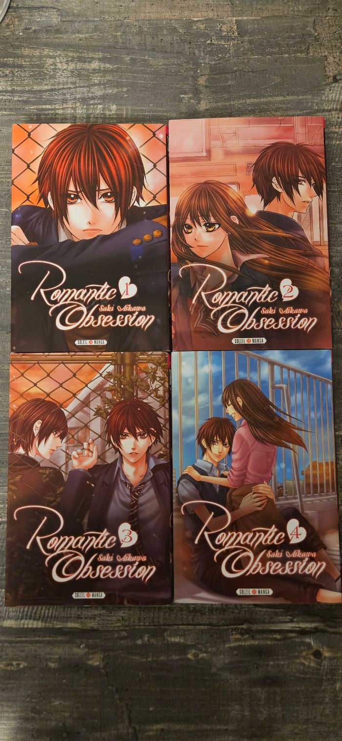 Manga Romantic Obsession – Série complète (Tomes 1 à 4)