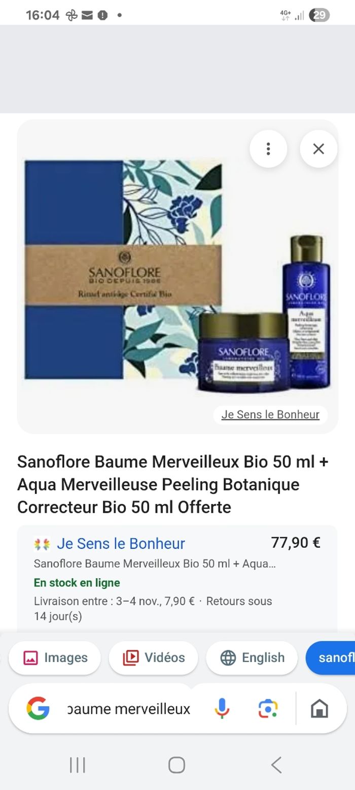 coffret beauté SANOFLORE 🎁 NEUF 🎁 idée cadeau NOËL - photo numéro 8