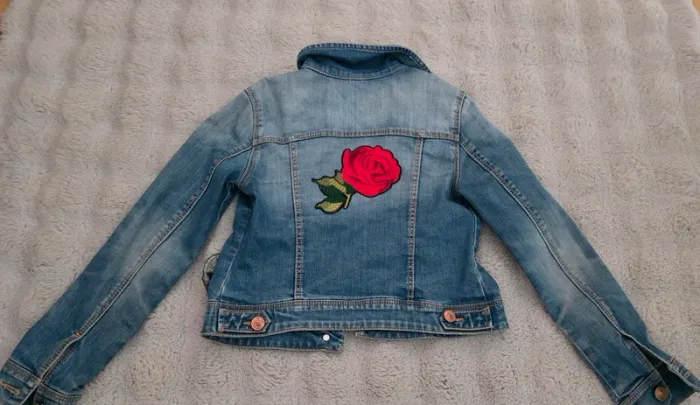 Veste en jean 11-12ans - photo numéro 2