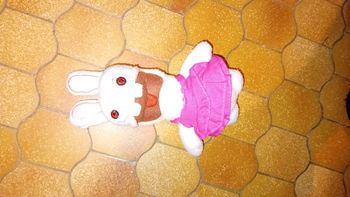 Petite peluche lapin cretins